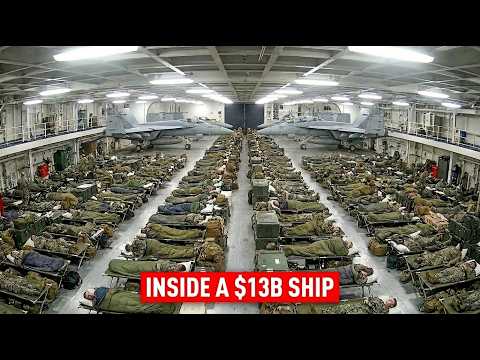 How 5,000 Sailors Live Inside a $13 Billion Warship