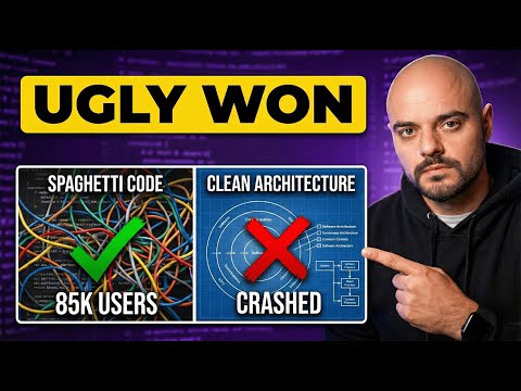 Why Spaghetti Code Beat Clean Architecture