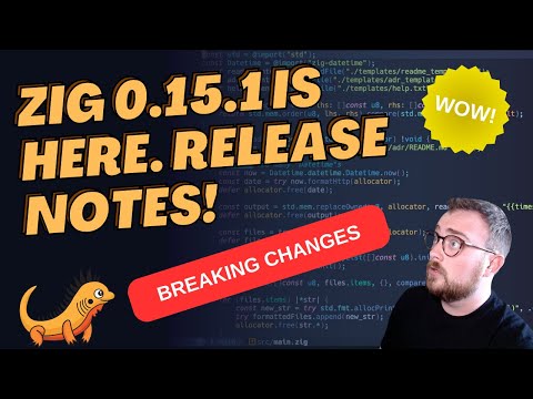 Zig 0.15.1 Release: Writergate, Async Removal, and 5x Faster Builds