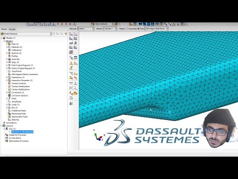 How to partition and Seed on Abaqus to improve the mesh quality (With the virtual topology trick)