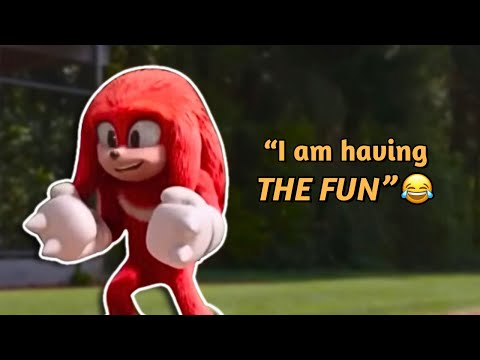 Knuckles being an ALIEN for 4 minutes straight