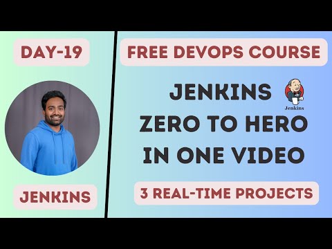 Day-19 | Jenkins ZERO to HERO | 3 Projects Live |Docker Agent |Interview Questions | #k8s #gitops