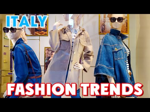 ITALY | FASHION TRENDS SPRING | WHAT'S IN ?