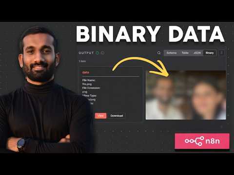 How To Work With Binary Data in n8n | Images and PDFs