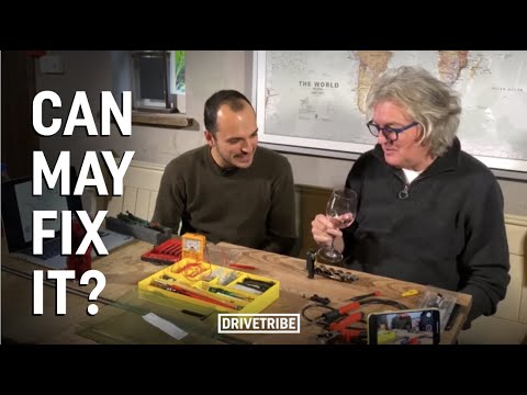 James May reassembles train