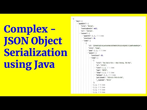 Complex-JSON response Serialization - POJO Class