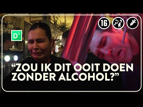 Diva & Ralph kruipend naar huis door de alcohol | Drugslab: uit ’t lab