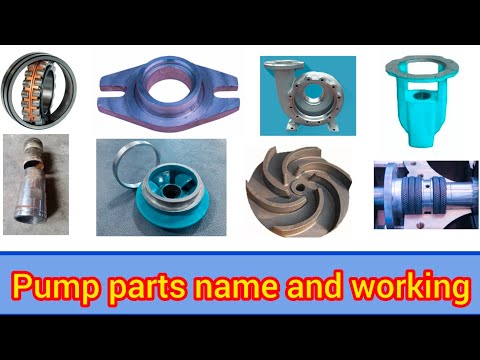 pump parts name and working | centrifugal pump #pump #mechanicalseal #mechanical #centrifugalpump