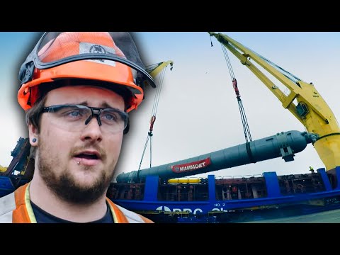 Transporting a MASSIVE Urea Reactor Across The Country | Curious?: Natural World