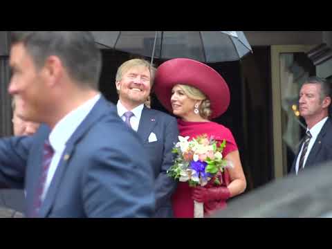 Nederland VS België - royals bezoeken Antwerpen