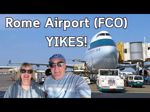 CRAZY EES (Entry/Exit System) at ROME'S Airport! 2026