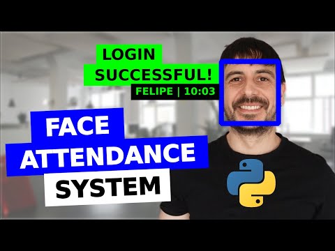 Face attendance + face recognition with Python | Computer vision tutorial