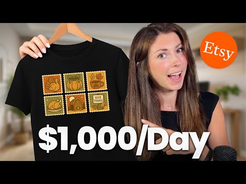 How to make 1k/Day Making AI Tshirts in Minutes