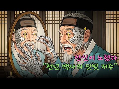 천년 묵은 백사를 탐하다 온몸에 흉측한 비늘이 돋아난 부자의 끔찍하고 기이한 조선시대 전설 | 할머니가 들려주는 옛날이야기