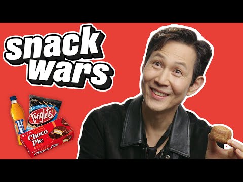 Squid Games' Lee Jung-jae Compares Korean And British Food | Snack Wars