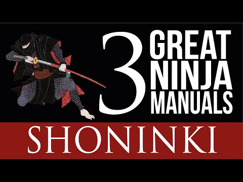 The Shoninki | The Three Famous Ninja Manuals