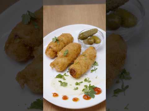 Stop Buying Corn Dogs! 🌭 The Crunchiest Cheese Hack 🧀 #shorts