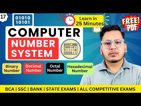 Computer Number System Explained in Hindi | Binary, Decimal, Octal, Hexa Full Guide