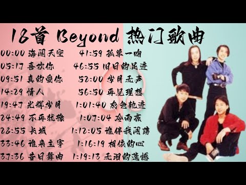 18首 Beyond 热门歌曲 | Classic Beyond Song