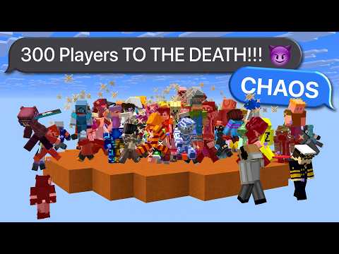 We Put 300 Players on a TINY Platform...