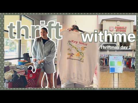 Come Thrift With Me! + thrift store haul