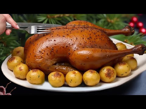 🎄Crispy Christmas duck in the oven! Secret family recipe!