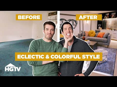 Bold & Eclectic Vegas Home for Deserving Dad - Full Episode Recap | Property Brothers | HGTV