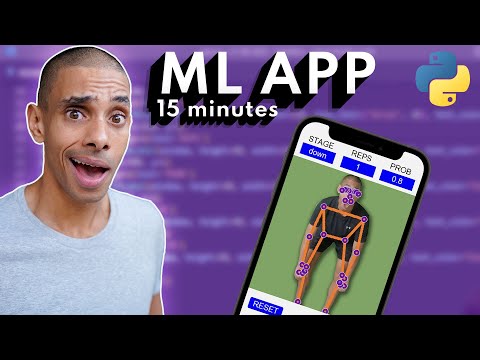 I tried to build a Machine Learning Python App in 15 Minutes | Coding Challenge