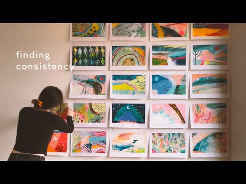 Paint with Me | what I learned from 26 paintings | abstract painting series