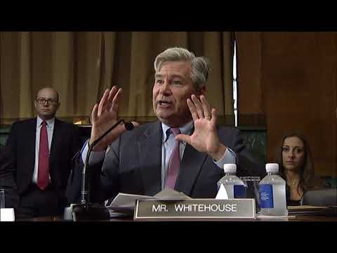 Whitehouse Remarks in Judiciary Hearing on Oversight of the DOJ