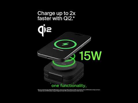 Review of Belkin MagSafe Compatible Charger | 3-in-1 Magnetic Charging Travel Pad 15W