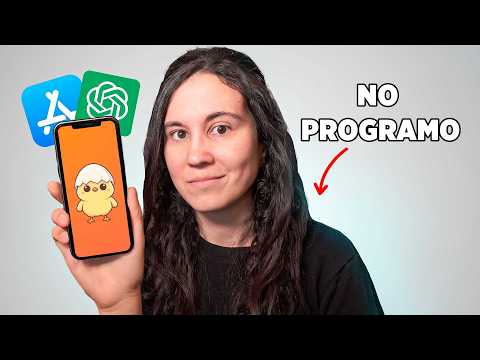 Creo una app para móvil solo con IA