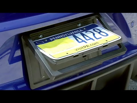 Practice of purposely obscuring license plates going high-tech