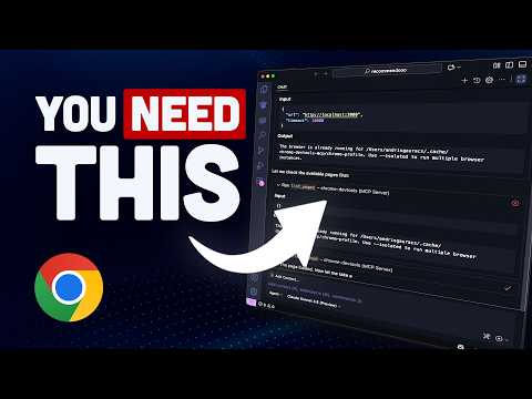 Agents Can FINALLY See the Frontend (Chrome DevTools MCP)