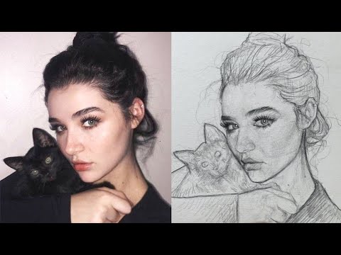 Unvealing the Amazing Secret for Drawing the Perfect Portrait with the Loomis Method!