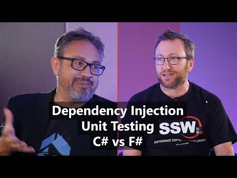 Dependency Injection, Unit Testing, C# vs F# | Mark Seemann at NDC Sydney 2018