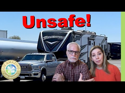 STUCK: Our fifth wheel is NOT safe to use