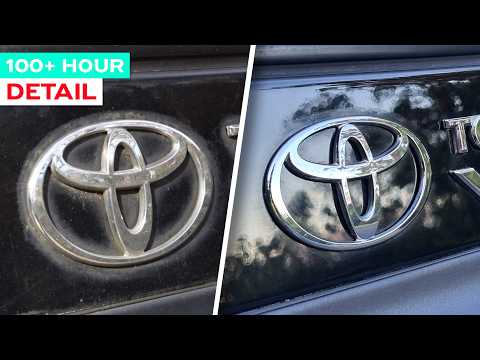 100 HOUR DETAIL: Toyota LandCruiser gets restored after 25 YEARS