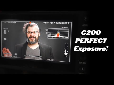 How to get Perfect Exposure on the C200 | C-Log, C-Log2, C-Log3