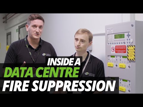 INSIDE a DATA CENTRE - Fire Suppression