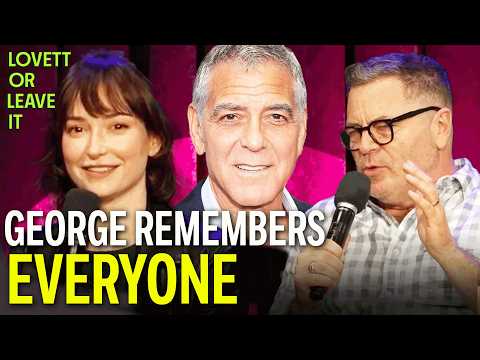 Milana Vayntrub & Nick Offerman Share Stories About Working With George Clooney on ER