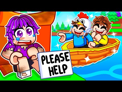 Dash Becomes Homeless in Roblox Build a Boat…