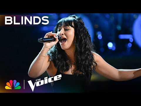 Staten Island Artist Takes On Tate McRae’s “you broke me first” | The Voice Blind Auditions | NBC