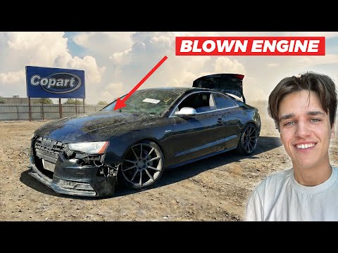 I Bought a $3000 Audi S5 from Copart and Regretted it Immediately...