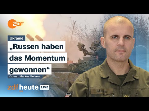 Interview: Putins gefährliche Anti-Drohnen-Taktik & Personalmangel in der Ukraine | ZDFheute Live