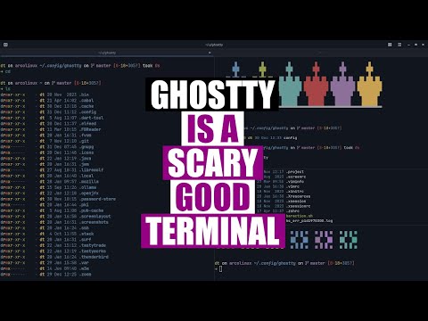 Ghostty is a Fast and Feature-Rich Terminal