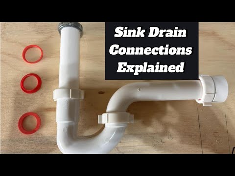 “Drain Pipe Connections Explained | Easy DIY Plumbing Tutorial”