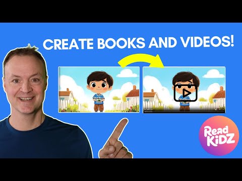 ✨ Create Children's Stories with AI! How to Use ReadKidz for Books & Videos