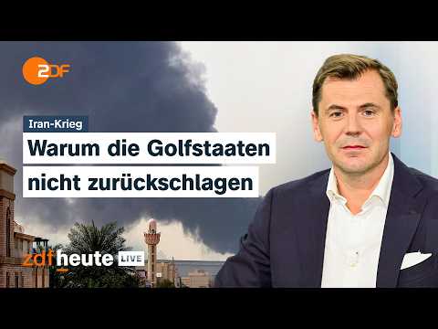 Iranian attacks: How the Arab states and the EU are reacting | Middle East expert live on ZDFheute