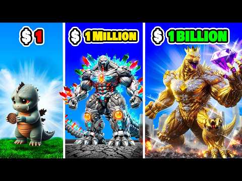 $1 to $1,000,000,000 GODZILLA in GTA 5